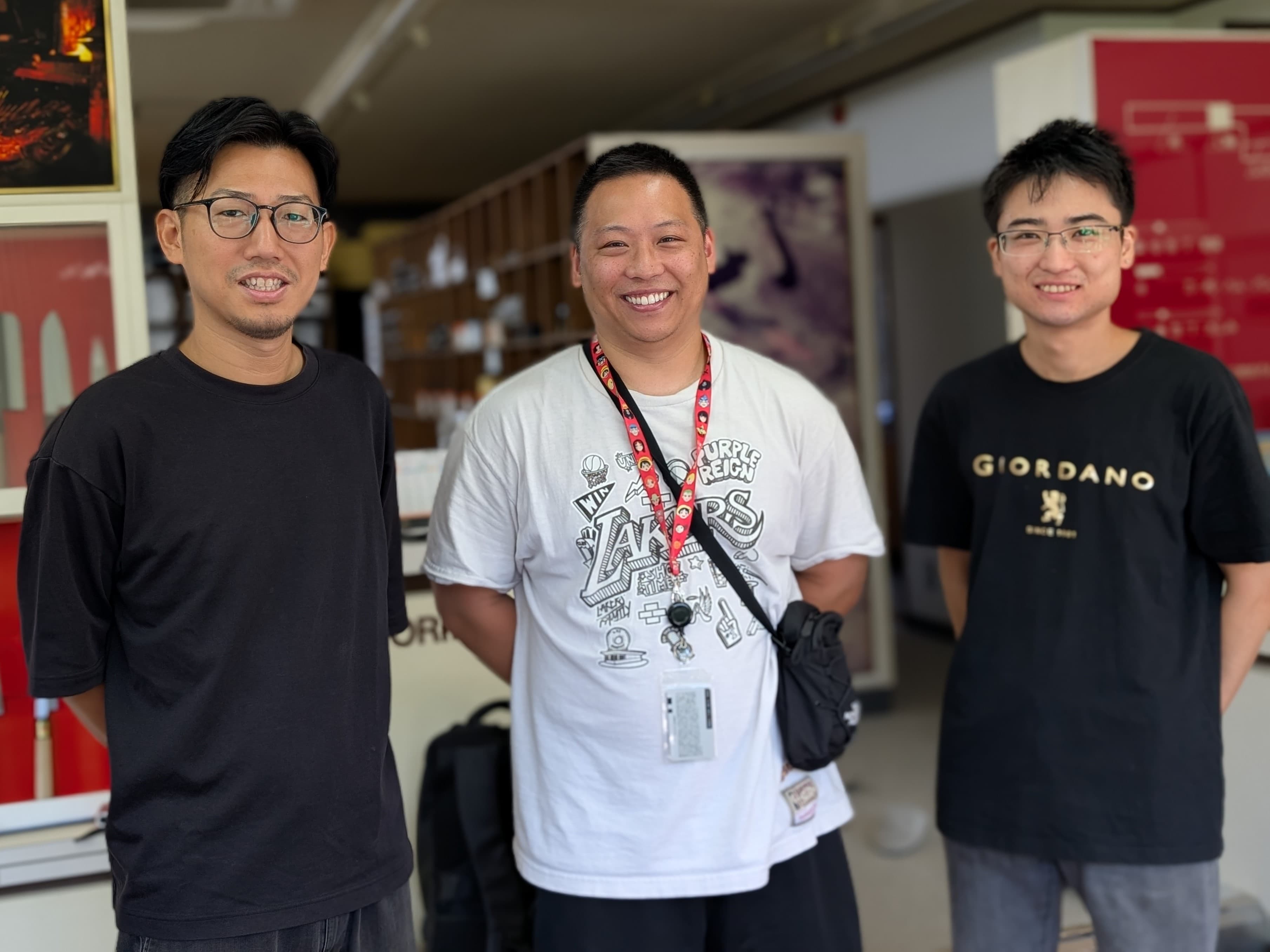 Takashi San and Shu-San from Baba Hamono