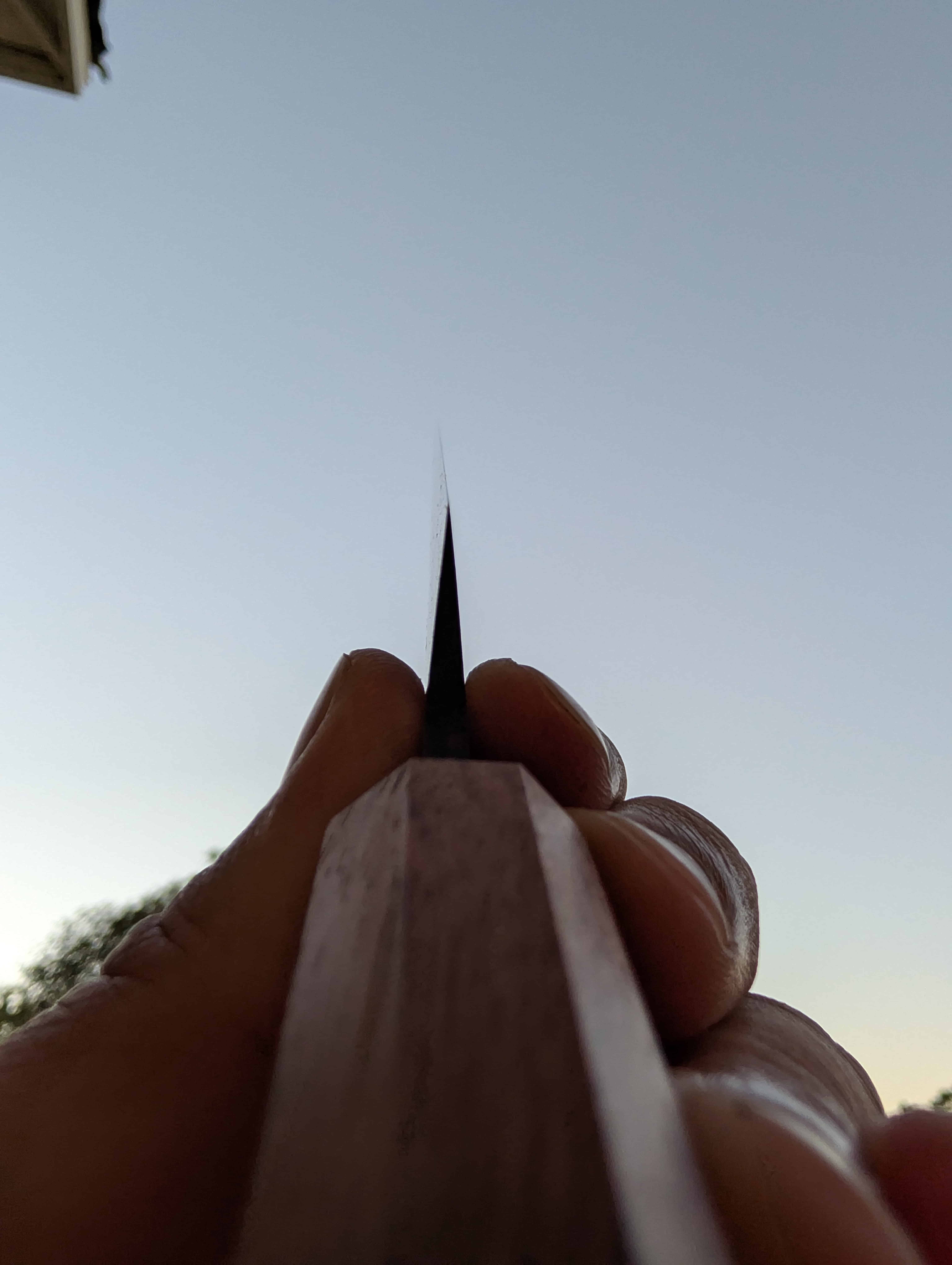 Enami Cutlery Damascus Kiritsuke Petty thumbnail 4