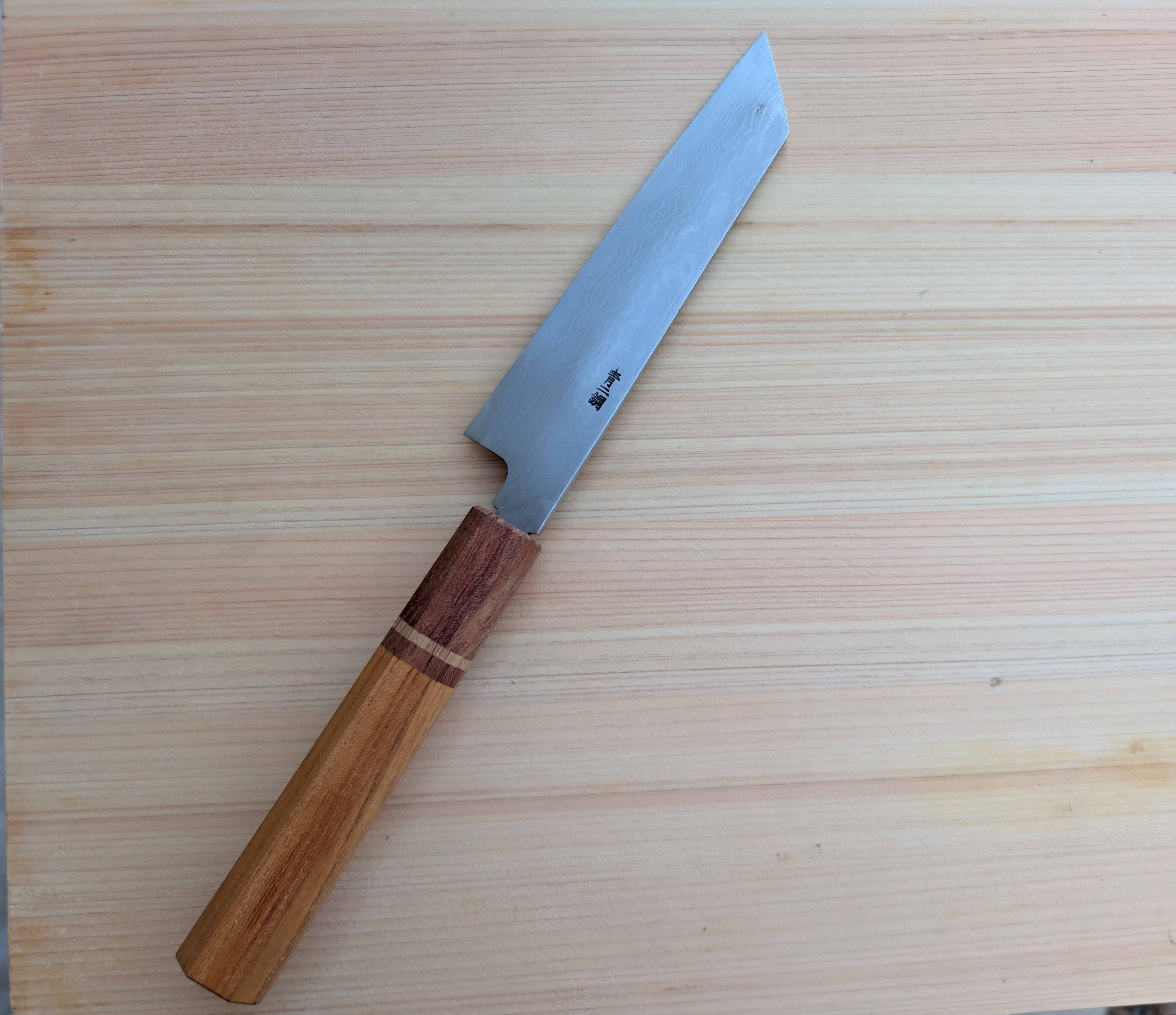 Enami Cutlery Damascus Kiritsuke Petty thumbnail 5